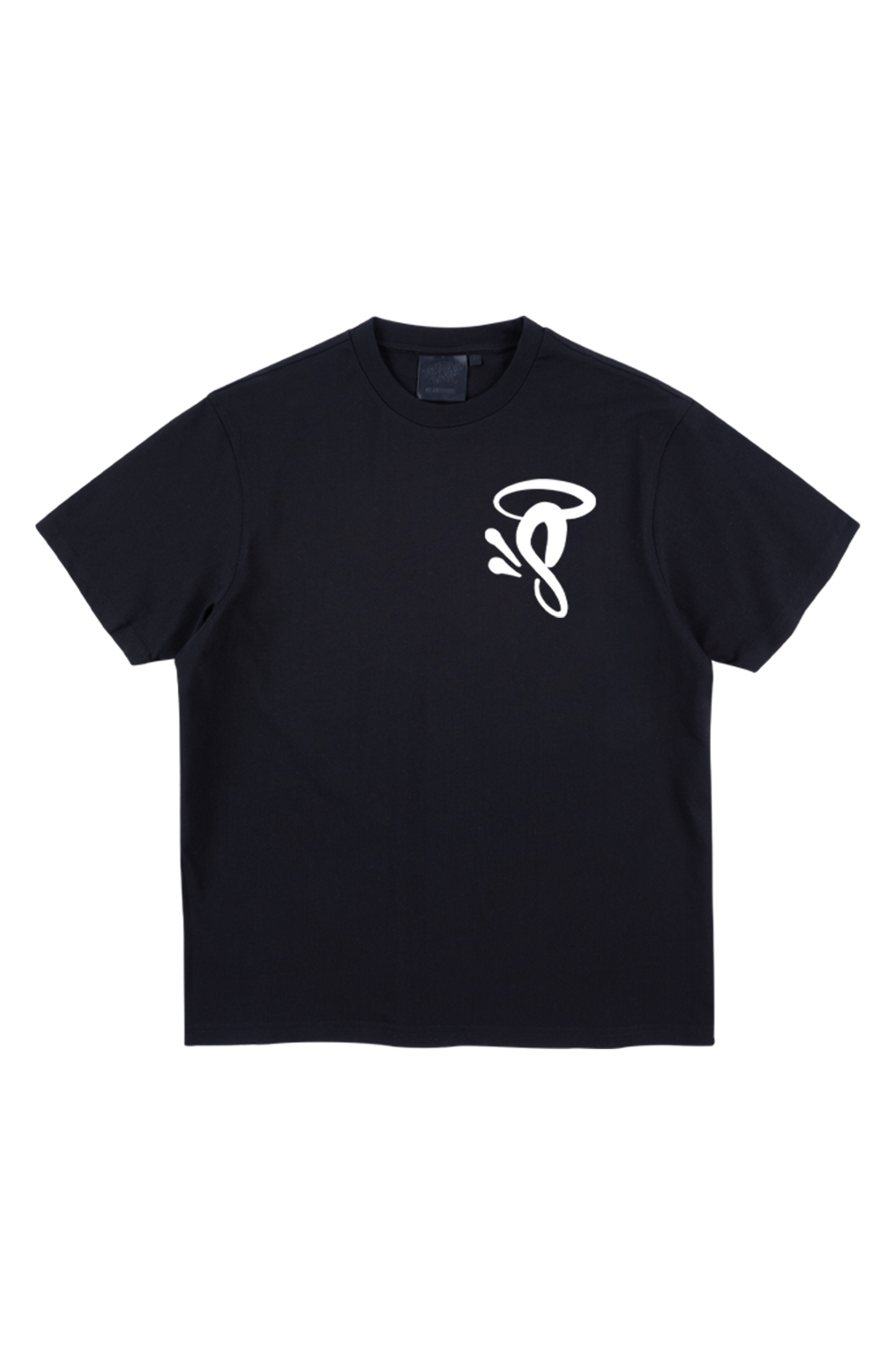 HALO 'S' PRINTED LOGO T-SHIRT BLACK/WHITE